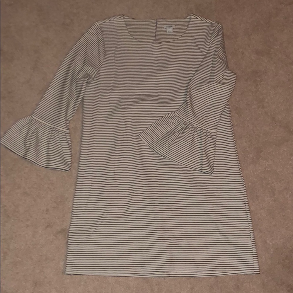 J Crew bell sleeve shift dress